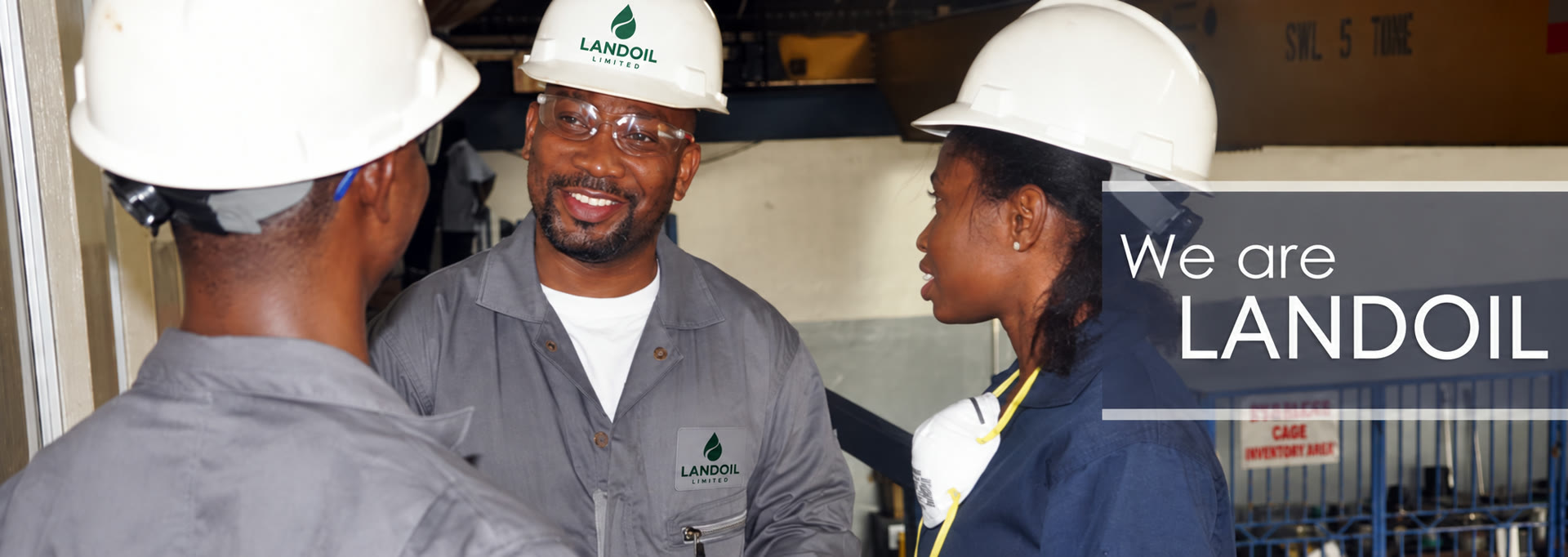 LANDOIL field team in an operations facility